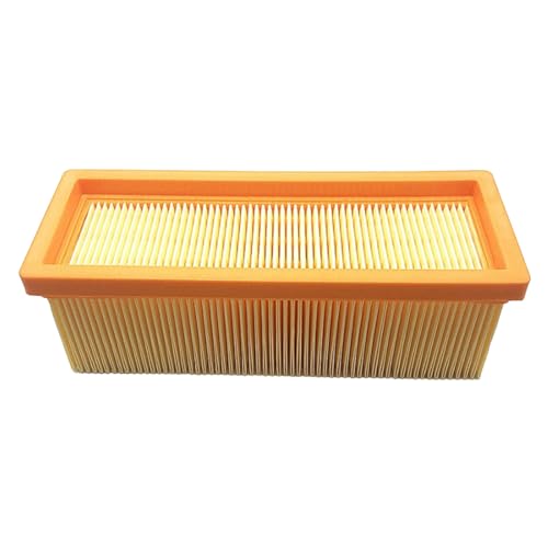 Donkivvy Filtro Plisado Plano Compatible con Aspiradoras para Karcher 2501 2501TE 2601 2601 Plus 3001 Sustituye 6.414-498.0 - Filtros Lamelares