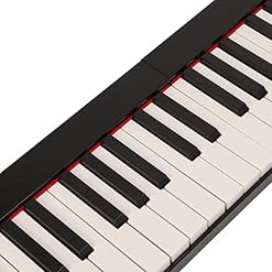 Vikye Piano électrique 61 Touches, Clavier de Piano Numérique Pliable MIDI avec Deux Haut-parleurs pour Débutants - Les Beatles, Paul McCartney, John Lennon, RIngo Starr, George Harrison Vikye Piano électrique 61 Touches, Clavier de Piano Numérique Pliable MIDI avec Deux Haut-parleurs pour Débutants – Image 2