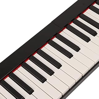 Vikye Piano électrique 61 Touches, Clavier de Piano Numérique Pliable MIDI avec Deux Haut-parleurs pour Débutants - Les Beatles, Paul McCartney, John Lennon, RIngo Starr, George Harrison Vikye Piano électrique 61 Touches, Clavier de Piano Numérique Pliable MIDI avec Deux Haut-parleurs pour Débutants – Image 2