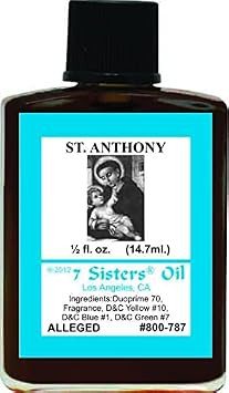 Saint Anthony Oil 1/2 fl. oz.