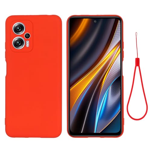 Protección del teléfono Compatible con Xiaomi Redmi Note 12T Pro Funda Compatible with teléfono Anti-rayado Delgada Silicona líquida Suave TPU Goma Protección completa Compatible with cámara Parachoqu