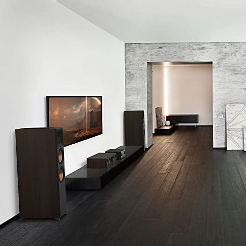 Klipsch-Reference-Premiere-RP-8060FA-II-Home-Theater-Floorstanding-Speaker-with-Dolby-Atmos-Built-in-Elevation-and-Larger-90-x-90-Hybrid-Tractrix-Horn-for-Premium-Home-Theater-Sound-in-Walnut