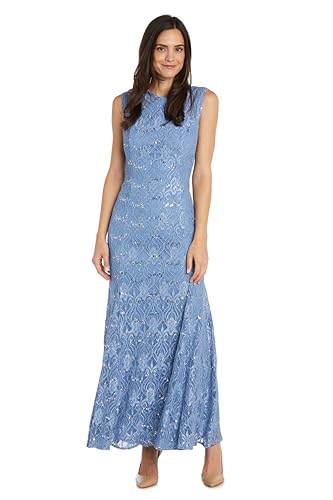 Image of R&M Richards Women's Starlit Siren Sequin Gown
