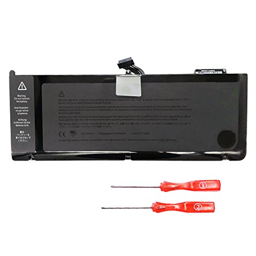 'Batería A1382u00a0Compatible para portátil para Apple MacBook Pro 15u00a0unibody A1286u00a0Core i7u00a0(Principios de 2011u00a0Finales de 2011u00a0Mid 2012) 10.95u00a0V 77.5u00a0WH