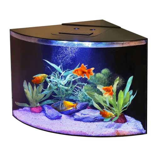 Aquabubble - Acrylic Corner Fish Tank 12,5...