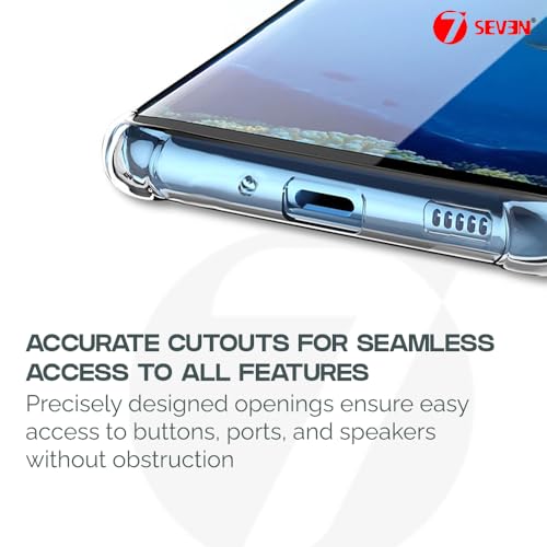 Image of 7SEVEN Compatible with CMF by Nothing Phone 2 Pro Mobile Back Cover Transparent Case Shock Proof Design Camera Edges Protection Crystal Clear Phone Cases Silicon Soft TPU and Flexible Bumper Covers