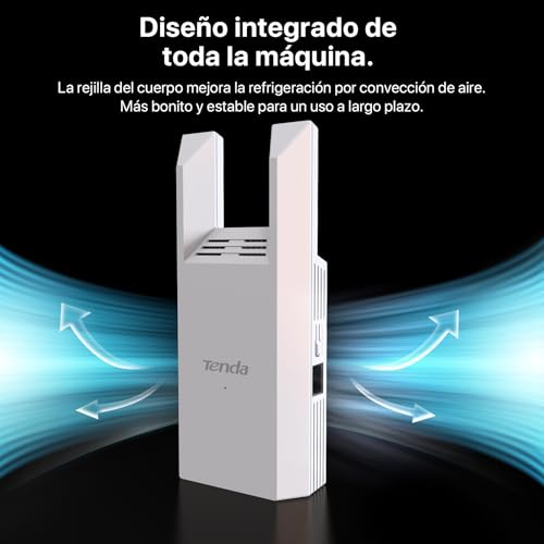 Tenda N300 Repetidor WiFi, Extensor Amplificador 2.4GHz 300Mbps, Instalación fácil, Puerto Ethernet, Modo Ap, R10 - imagen 6