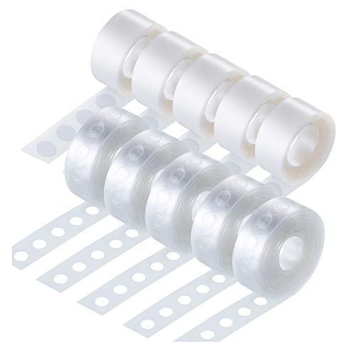 Favourde 5 Rolls 16' Balloon Garland Arch Strip Tape Kit & 5 Rolls Balloon Glue Pt. Dots Stickers For Wedding Party Balloon Decoration