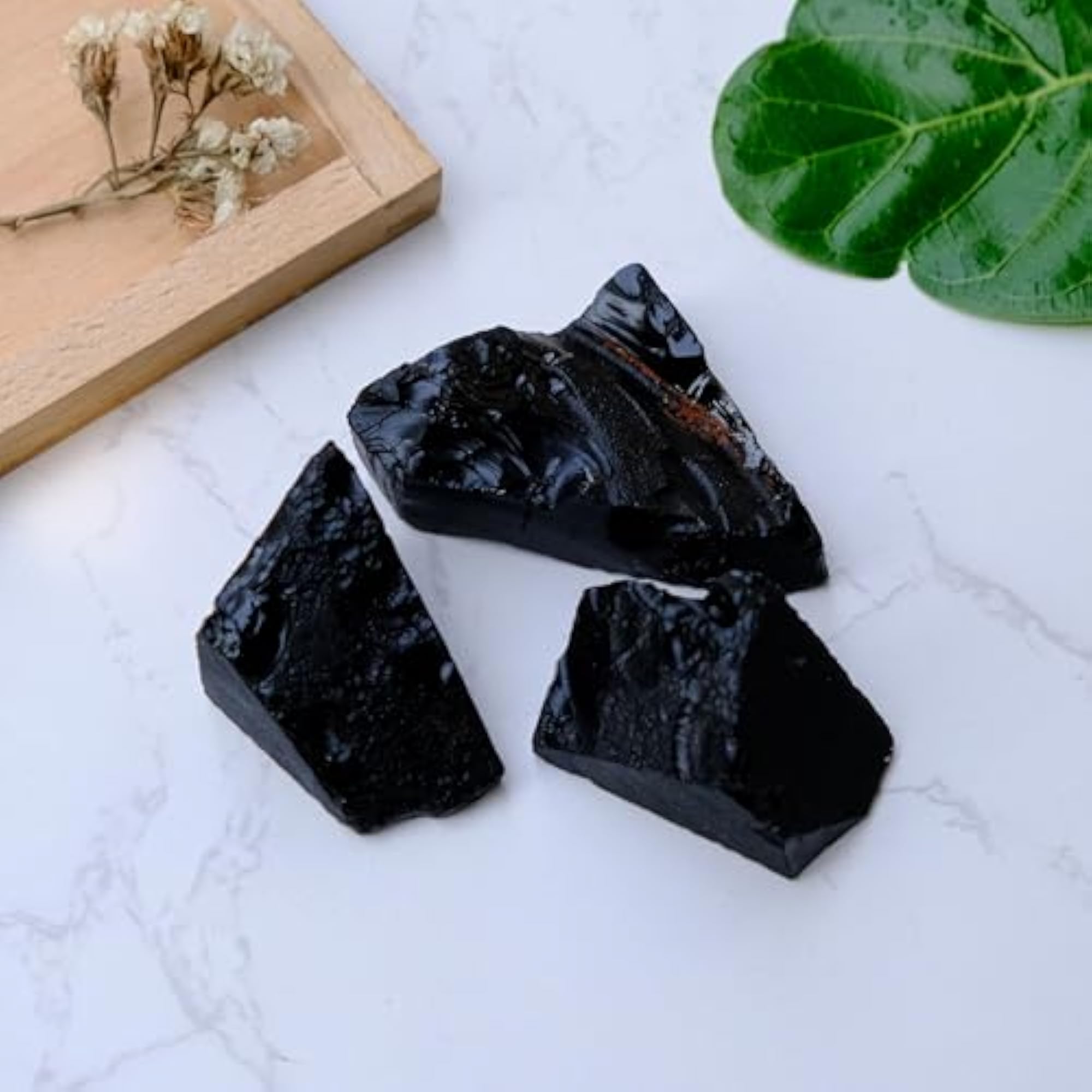 Obsidian Raw Rough Stone Natural Healing Crystal