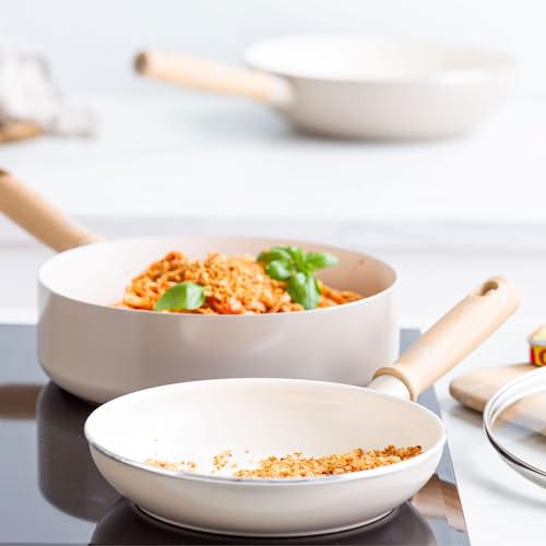 Wok céramique sans PFAS GreenChef Nordics 28 cm induction - 6