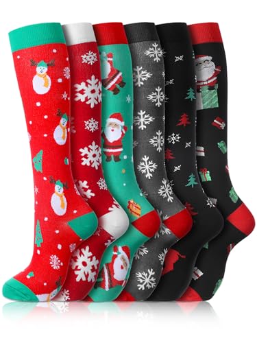Christmas Compression Socks for Women