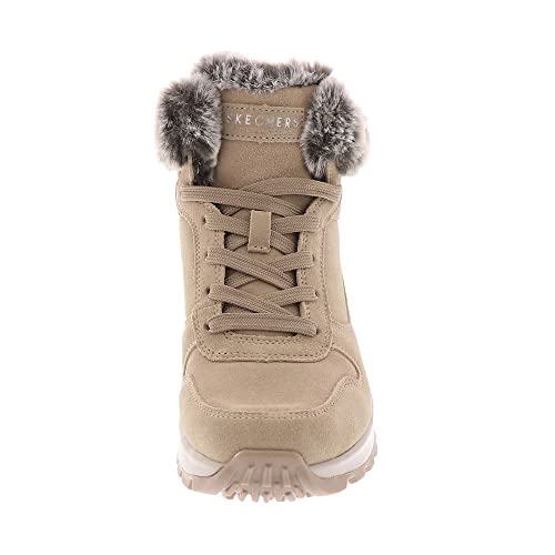 Skechers Skechers Women's UNO Rugged-WINTRINESS Ankle Boot, Dark Taupe, 9