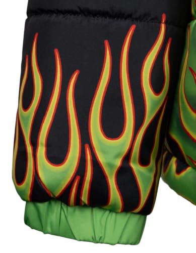 Image of Monster Jam Boys' Hooded Puffer Jacket Toddler to Big Kid