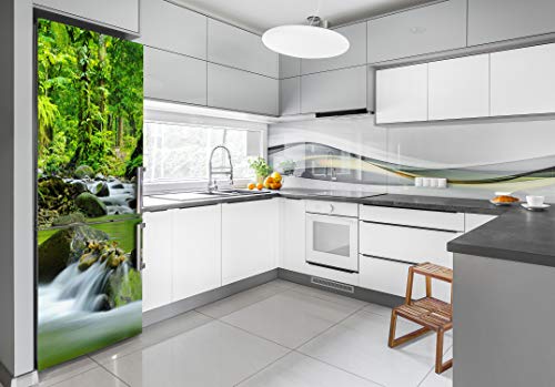 Pegatinas de nevera de 60x180 cm para una decoracion moderna en cocinas integradas al salon 3