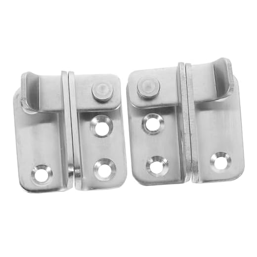 Veemoon 2 Piezas De Puerta Corredera con Cerrojo Puerta De Piscina Puerta De Patio Gabinete De Seguridad Jaula para Perros Puerta para Mascotas Puerta para Mascotas para Ventana