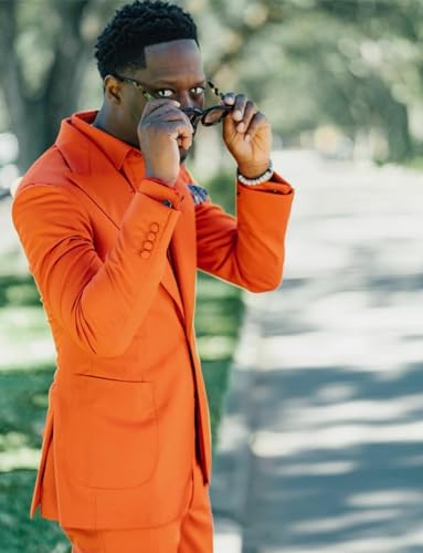 Men's 2 Pieces Suit Peak Lapel Jacket Pants Beach Banquet Party2