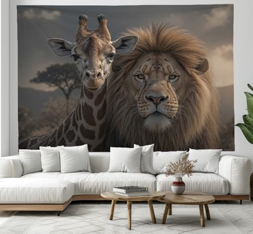 Tissu d'impression rectangulaire 230x180 cm lavable et facile a suspendre pour deco chambre