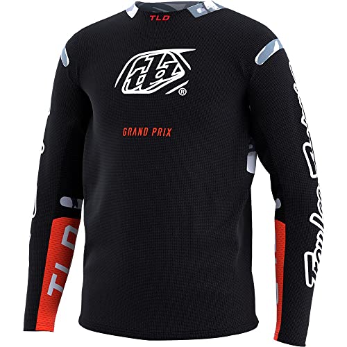 Troy Lee Designs 2023 Youth GP Pro Jersey - Blends Camo (Medium) (Black/White)