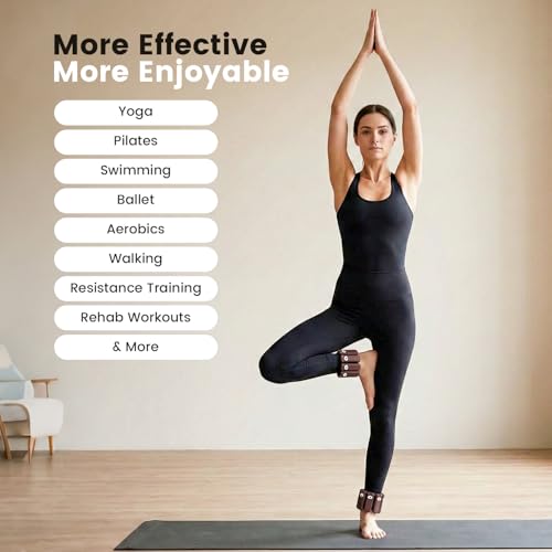 Image of Silicone Wrist & Ankle Weights | Wearable weights for yoga & toning. 0.5lb or 1lb per wrist. Sweat-resistant, adjustable fit with solid steel core.
