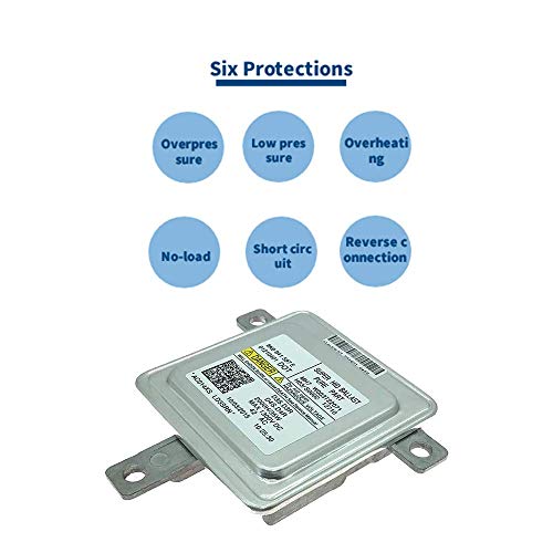 YunStal Xenon Headlight Ballast Control Unit D1S D1R for Audi A1A3 A4 A5 A6 A7 A8 VW Jetta Golf Replace OE 8K0941597E W003T22071 - Thumbnail 4