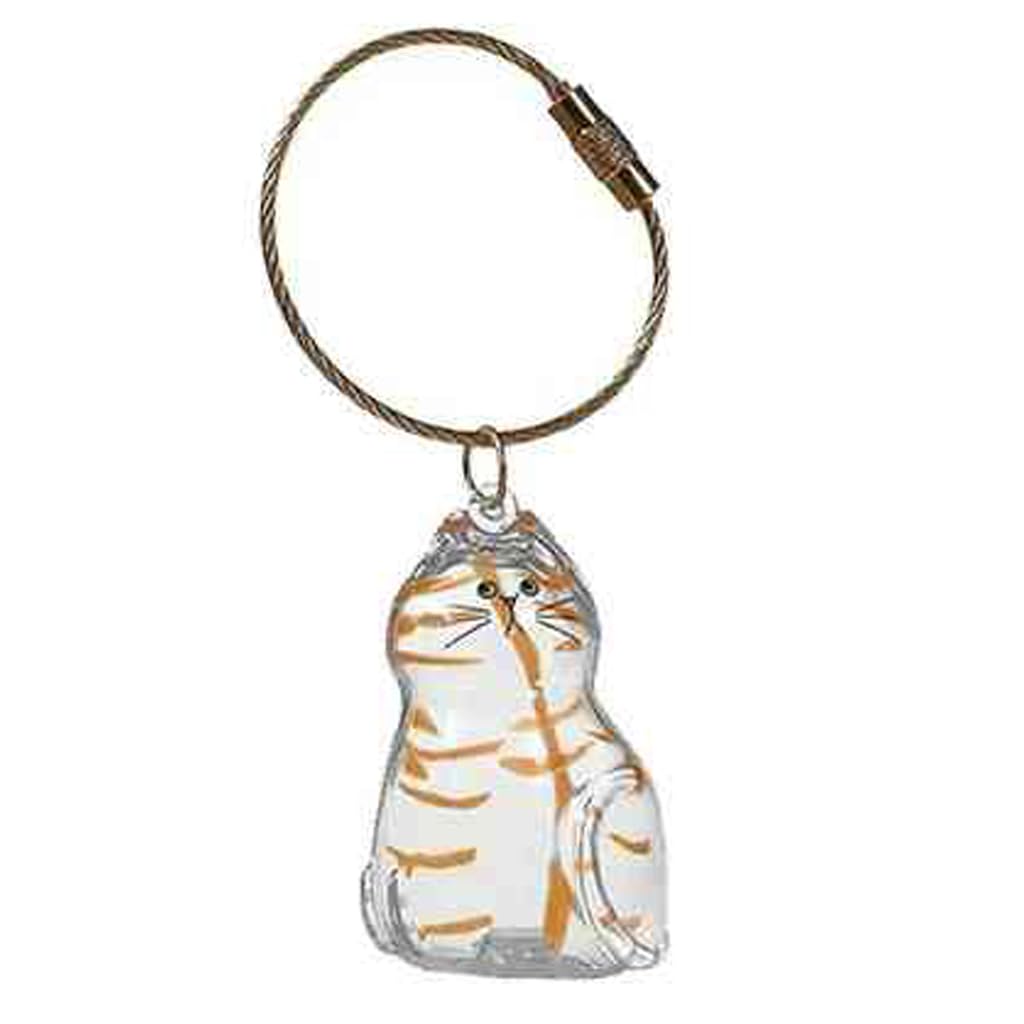 Amazon | ねこけだま 猫毛玉入れ 6個 容器 猫 (チャトラ, 1, 個