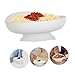 OUNONA Adaptive Plates for Elderly Spill Tableware Bowl Suction Cup Non Slip Adaptive Tableware for Disabled Adults Elder Self Feeding Dinnerware