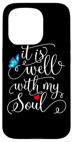 It Is Well With My Soul �o�^�t���C �X�}�z�P�[�X iPhone 15 Pro �p
