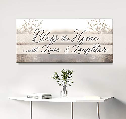 Amazon.co.jp: Sense Of Art | Bless This Home V4 | 宗教的な壁の装飾