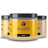 ✅ CREMA DE CACAHUETE SIN AZÚCAR: No contiene azúcar ni edulcorantes. También anacardo y almendra