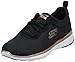 Skechers Damen Flex Appeal 3.0 First Insight Sneaker, Black Mesh Rose Gold Trim, 41 EU