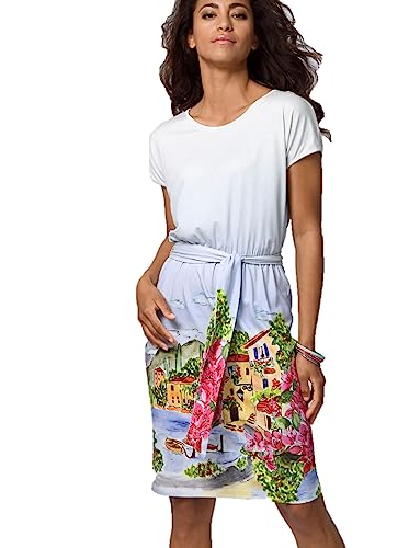 Alba Moda Strandkleid Erwachsene-Weiblich Gerade Multicolor 42
