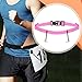 Yiju Triathlon Race Number Belt Running Belts, Adjustable, Lightweight, Accessories, Easy to Install, Triathlon Running Belt, Pink