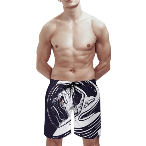 Shorts de bain homme bug de l'espace maillot séchage rapide - 3
