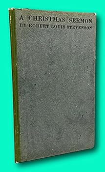 Hardcover Rare First Separate Edn. Robert Louis Stevenson A Christmas Sermon Scribner’s 1900 Book