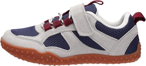 Image of WHITIN Little /Big Kid Wide Barefoot Shoes | Retro Sneakers for Boys /Girls | Adventure-Ready