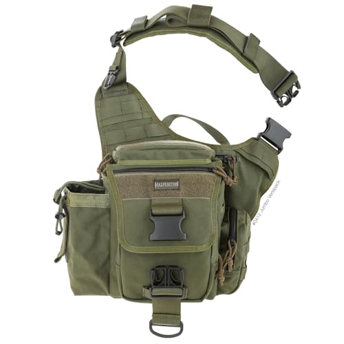 Image of MAXPEDITION Jumbo Versipack 7.4L Tactical Sling Bag, Concealed Carry Shoulder Bag, Crossbody EDC Bag, Compact Bug Out Bag, Messenger Bag for Survival Gear