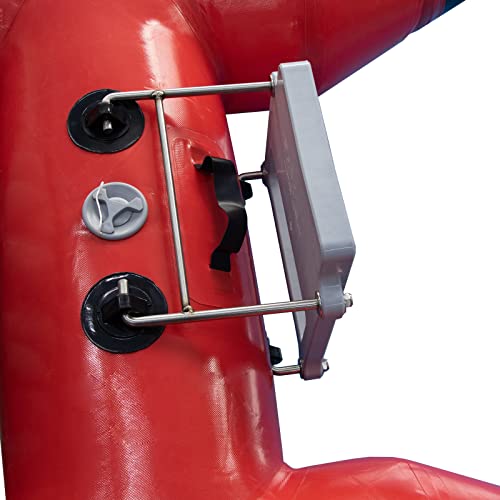 Kayak Outboard Motor Stand, Boat Motor Mount Racket Stainless Steel Engine Bracket Boat Accessory With Nuts For Gonflable Dinghy Inflatable Touring Boats #TOP2