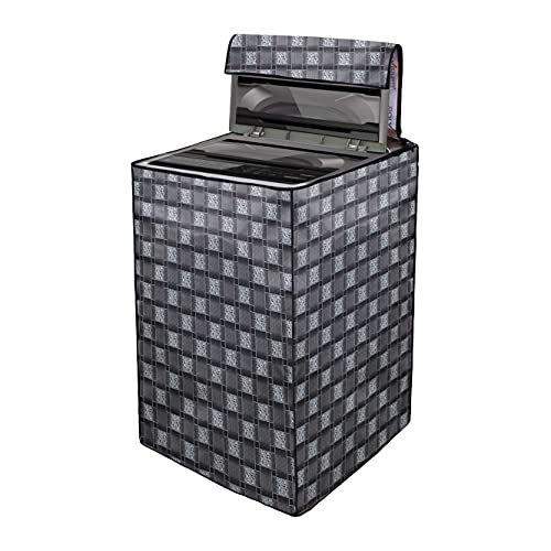 Star Weaves Polyester Top Load Washing Machine Cover For Samsung 6.5 Kg Fully-Automatic Washing Machine (Wa65A4002Vs/Tl, Imperial Silver, Center Jet Technology) | Dustproof & Waterproof -FABKUM42