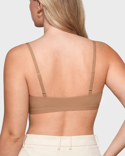 Image of INLYRIC Women's Inbarely Soft Bralettes - Cami Bras No Underwire Seamless Unlined Comfort Bralette