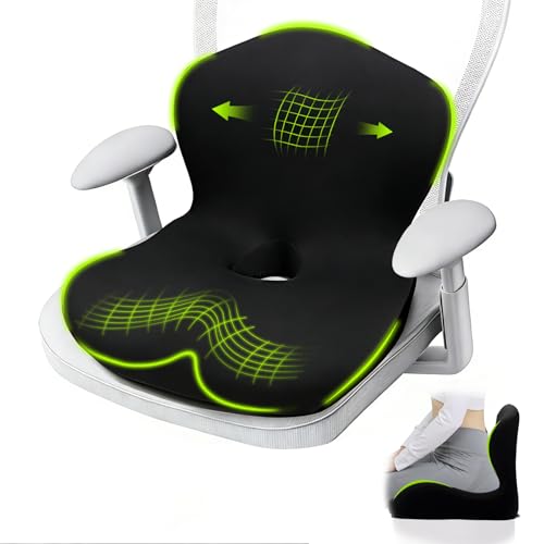 BANKQF Seat Cushion, Office Chair Cushion, L-Shaped...