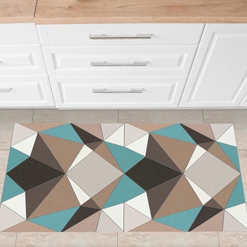 Tapis de couloir long 40x490 cm absorbant et lavable modèle B - 3