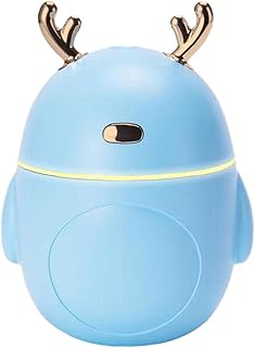 Humidificateur Pour Bébé, Humidificateur De Voiture Mini Taille Humidificateur, Puissant Brume Sans Eau, Pour Bureau, Chambre À Coucher, Salon Et Voiture, Bleu, Décor À La Maison