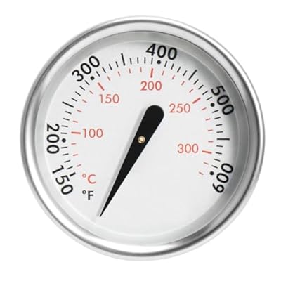 BBQ Future 60540/7581 Grill Thermometer Replacement for Weber Charcoal, Spirit and Q Series Grill, Grill Temperature Gauge for Weber Spirit E/S 210, E/S220, E/S310, 1-13/16" Diameter