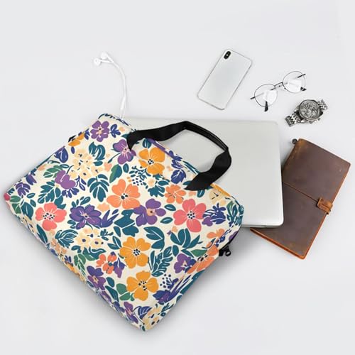 Funda para portátil ALAZA flores tropicales 13-15.6 pulg. miniatura 7