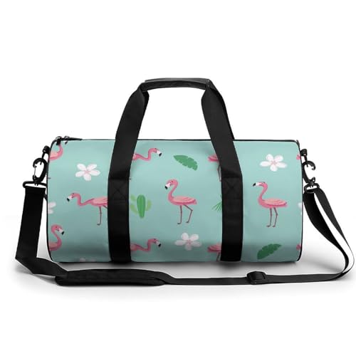 Sac de sport gym Flamant grand duffel bag voyage week-end et randonnée