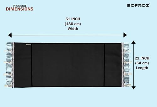 Image of Refrigerator Single Door Waterproof, Dustproof, Protective Cover for Fridges with Extra Storage Space Nylon Top Cover with 6 Storage Pockets (130 x 54 cm) (Black Lace)