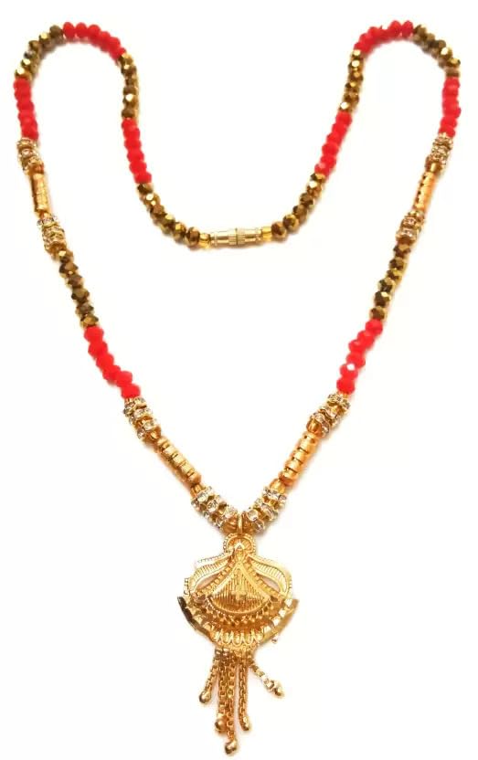 SMARNN Gold Plated Combo Thushi Tamnaniya Mangalsutra Chain for Women (Style 5) (B0CXSKHR6X) Amazon Price History, Amazon Price Tracker