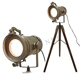 Lampada da terra con supporto treppiede