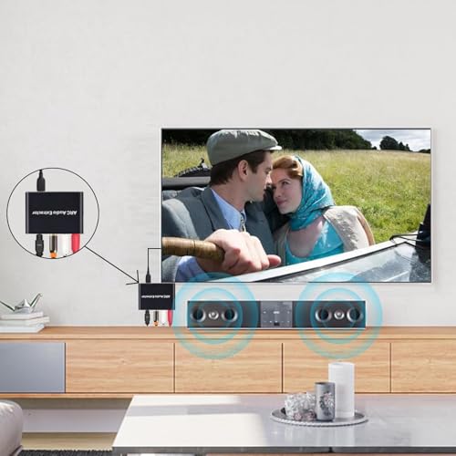 Convertisseur SPDIF extracteur audio HDMI Toslink coaxial optique - 7