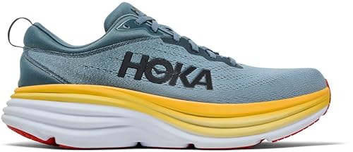 Image of HOKA Bondi 8 Men's Performance Road Running Shoes Sneakers
